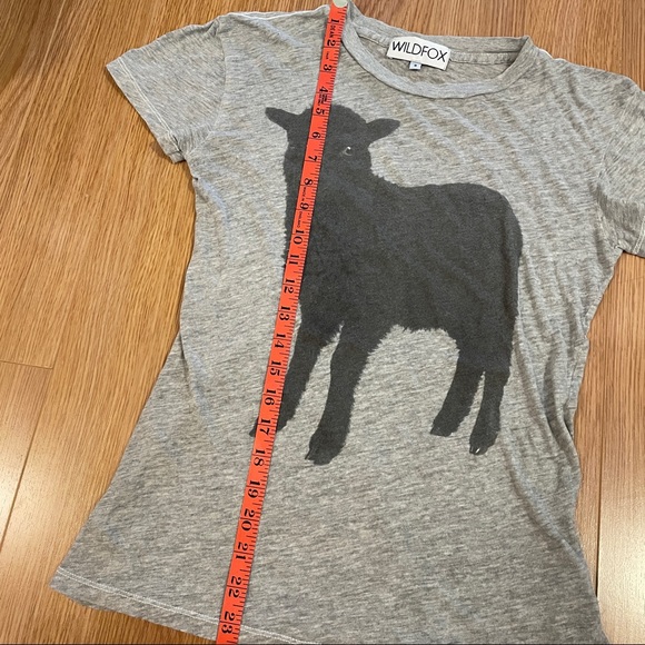 WILDFOX BLACK SHEEP TEE SIZE S - Picture 6 of 12